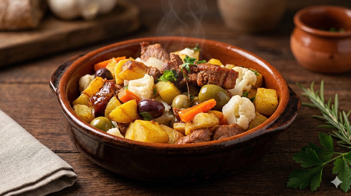 Carne de porco Portuguesa